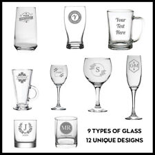Personalised Engraved Glass