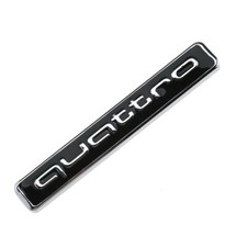 Quattro Rear Boot Trunk Badge