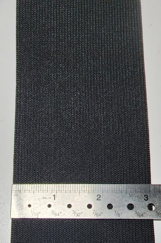 Wide knit elastic band - 3",
