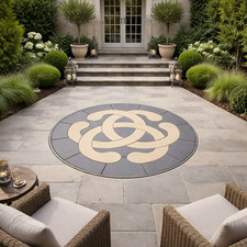 1.8m  LOVE KNOT CIRCLE  PATIO