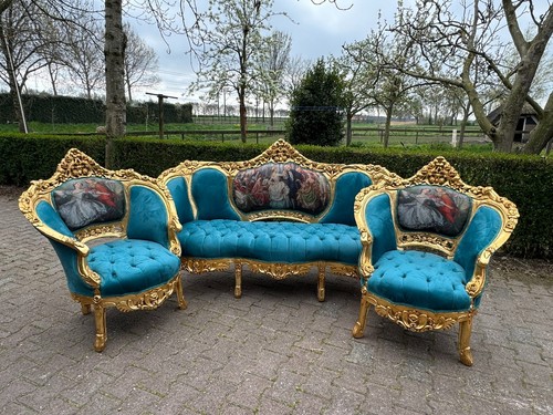 Sofa set louis - louis, french