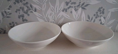Denby pasta bowls coupe - 2, bowls.