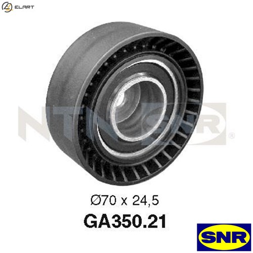 Tensioner pulley vribbed belt - vribbed,