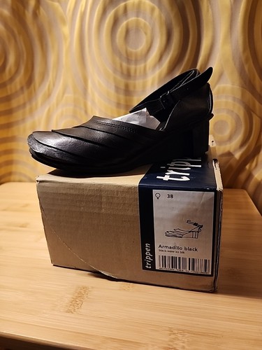 Trippen armadillo black - trippen,