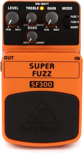 Behringer sf300 super fuzz - behringer,