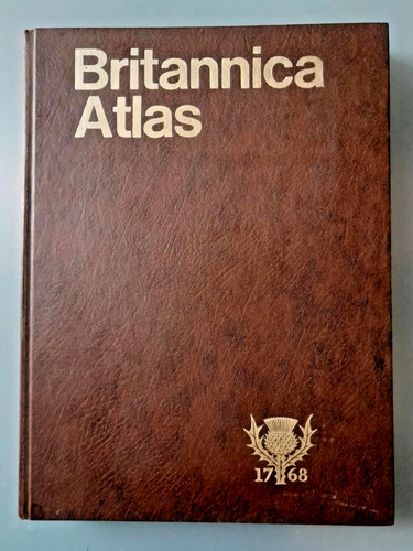 Britannica atlas 1981 - britannica, atlas,