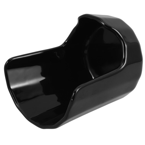 Stylish black ceramic spoon - ceramic,