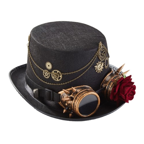 Steampunk top hat for men - steampunk,