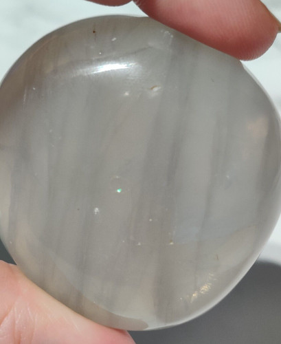 Girasol blue rose - blue, quartz
