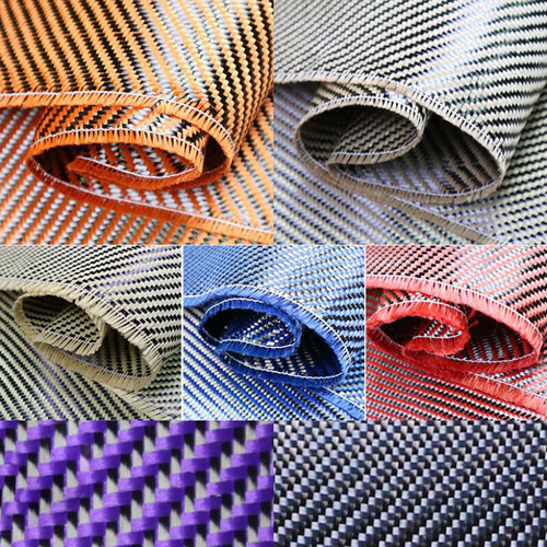 Aramid carbon fiber - carbon, blended