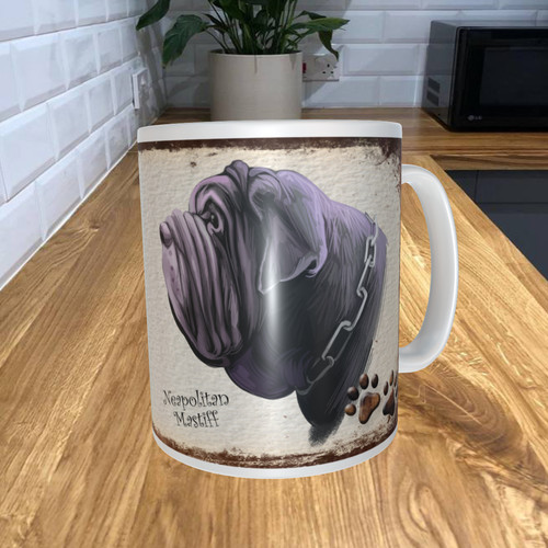 Neapolitan mastiff dog - dog, 11oz