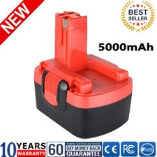 5.0Ah For Bosch 14.4V BAT038 BAT040 BAT140 2607335533 PSR GSR Cordless Battery