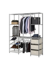 Extendable Chrome Wardrobe