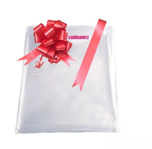 10m clear cellophane gift - 1,