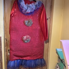 Ugly Sister Pantomime Fancy Dress Costume One Size A1