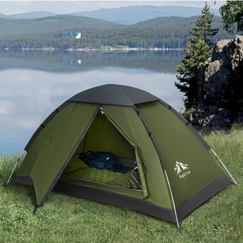 Night cat compact man tent - night, 2