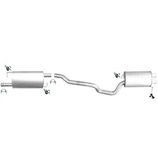 für Vw Transporter 5 T5 2,0 2,5 Tdi Bitdi 4motion EDELSTAHL Mitte Endtopf a*