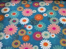 Cotton Jersey Fabric Retro