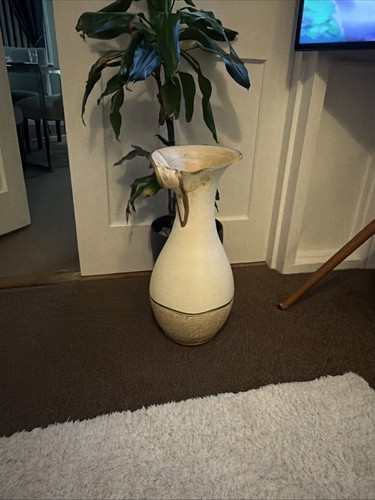 Wave 50cm ceramic floor vase