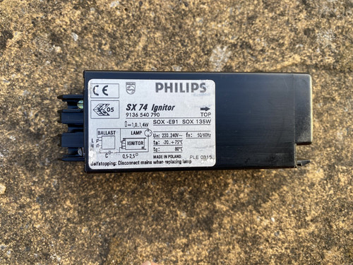 Philips sox ignitor 135w - ignitor,