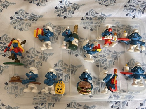 Mcdonald smurfs happy meal - happy,