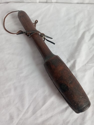 Vintage oak fish priest - oak,