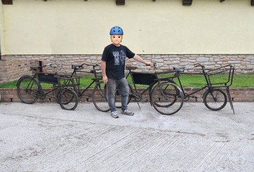 Vintage butchers bikes old