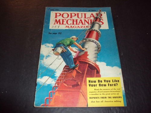 Popular mechanics apr 1951 - apr, new