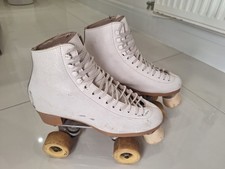 Women's White Riedell Vintage