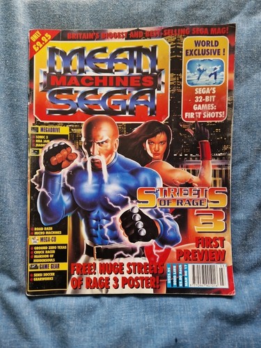 Mean machines sega magazine - sega,