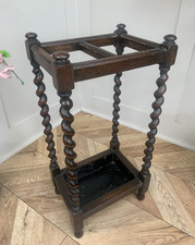 VINTAGE ANTIQUE BARLEY TWIST