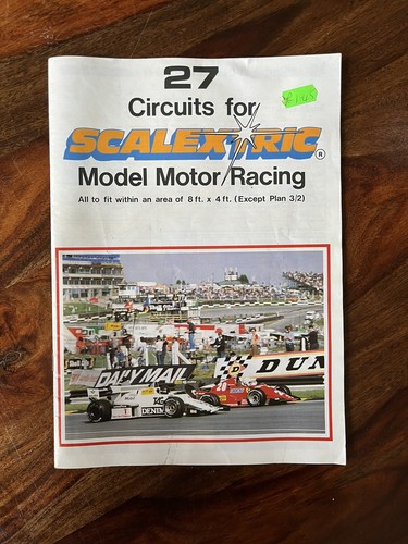 Vintage scalextric booklet - vintage,