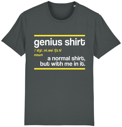 Genius definition shirt joke - definition,