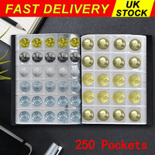 250 Pockets Coin Collection