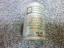 PLESSEY Main Smoothing Cap