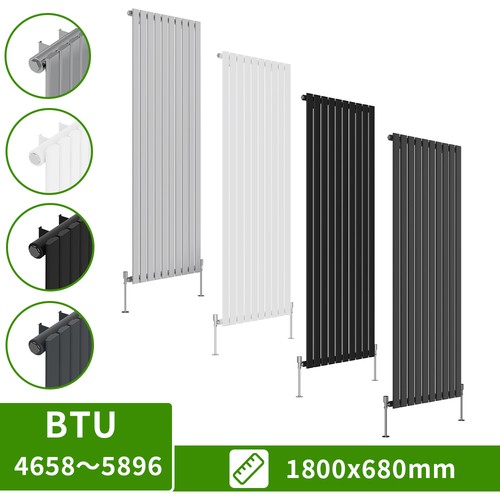 Vertical flat panel oval - vertical,