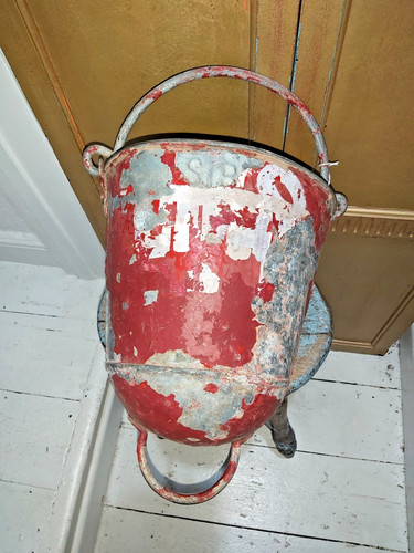 Vintage metal riveted indian - riveted,