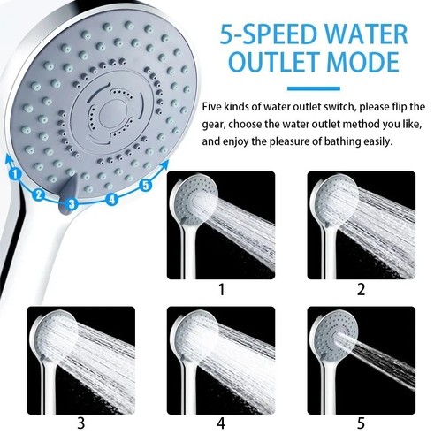 Mode shower head bath - head, high