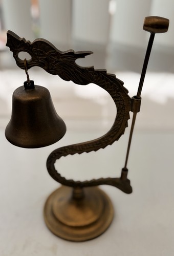 Vintage indian brass dragon - brass,