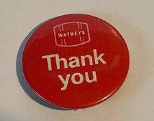 Watneys Red Barrel Beer Button