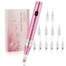 Electric Micro Needle Pen Professional Microneedling Pen Anti-Aging Skin NEW