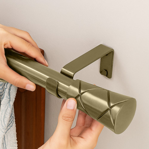 Curtain pole blackout curtains - curtain,