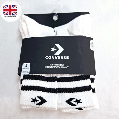 Converse socks mens crew white - converse,