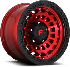 Alloy Wheels 20" Fuel Zephyr Truck D632 Red For Ford Ranger Mk5 (Arch Kit) 16-22