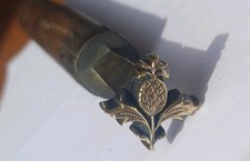 Antique Brass/wooden Handled