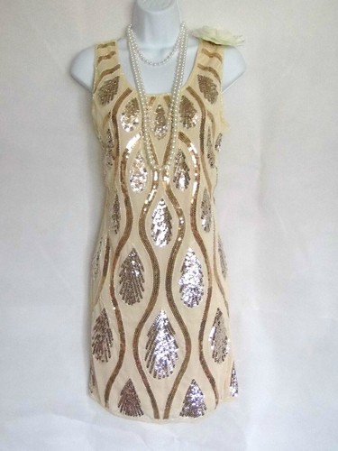 Nude gatsby vintage - 20's,
