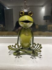 Fountasia Garden Friends Yoga Frog Outdoor Indoor Home Decor. VGC.