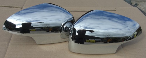 Jaguar chrome mirror covers - chrome,