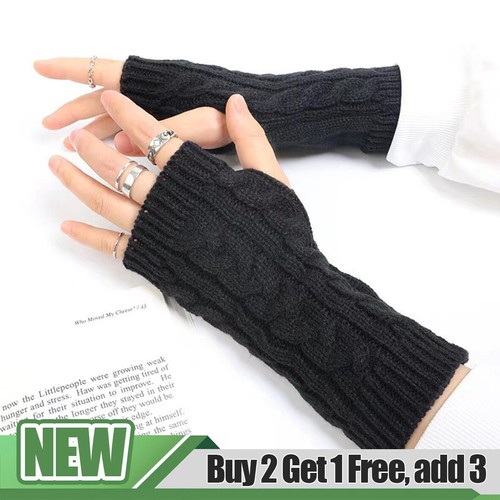 Women wrist arm knitted - women, mitten