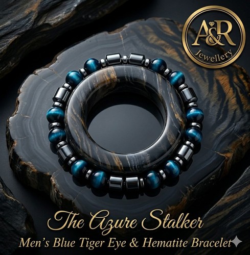 Blue tiger eye - blue,
